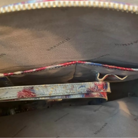 🇺🇸LOWEST PRICE! BRAHMIN Large Duxbury VALOR Melbourne Croc Embossed Leather. - Picture 7 of 16